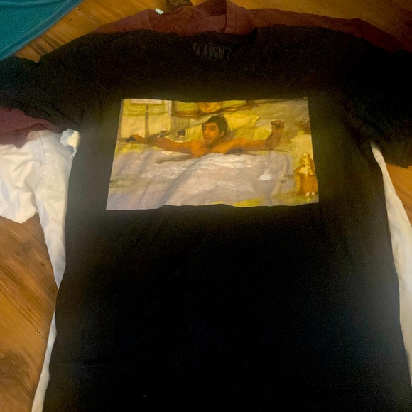 Scarface hot tub scene shirt - Picture 1 of 2